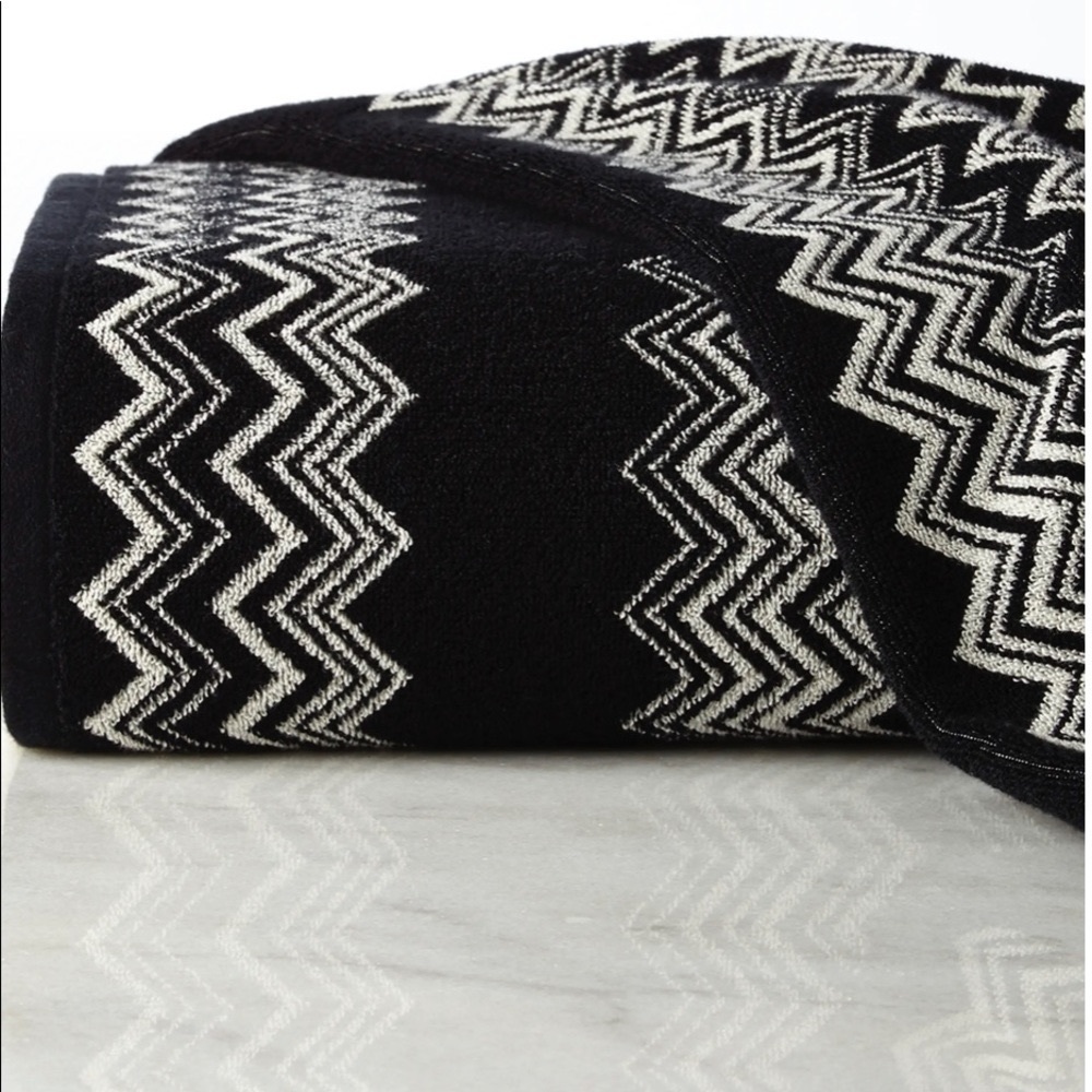 Missoni Home Terry bath sheet towels